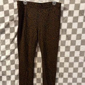 Sanctuary Leopard Affair Social Standard Skinny Pants Size XL/ Extra Large